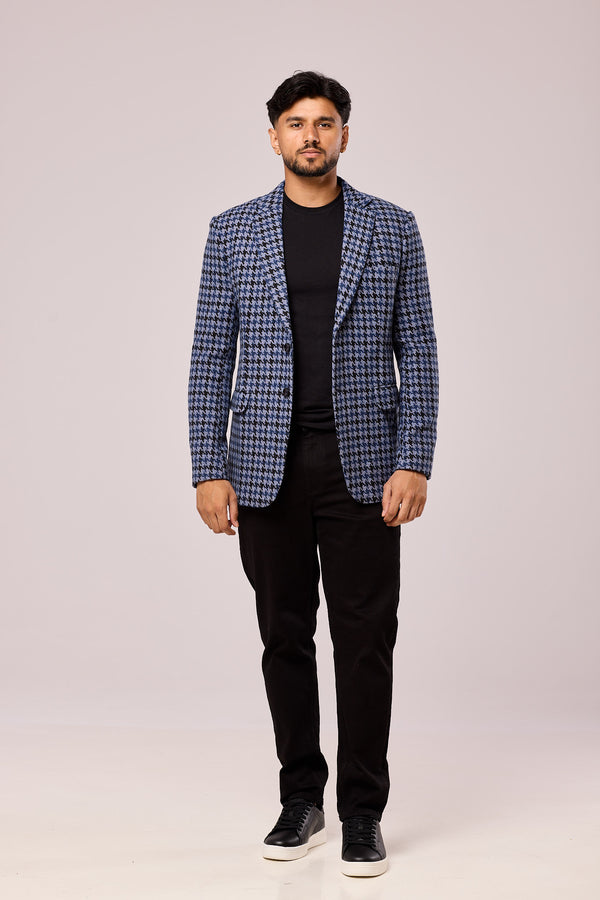 Black and Blue Puppytooth