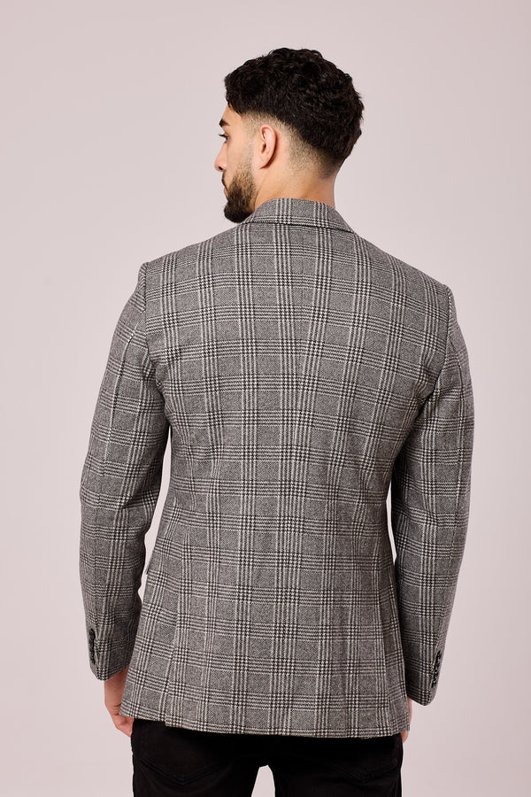 Grey Checked
